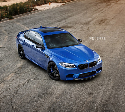 Фото дисков Strasse Wheels SM5R Deep Concave Monoblock на BMW 5/M5 (F10)