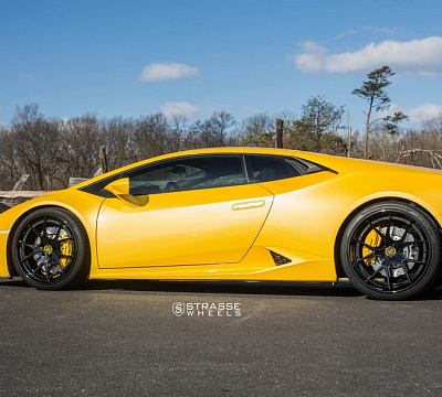 Фото дисков Strasse Wheels SM5R Deep Concave FS на Lamborghini Huracan