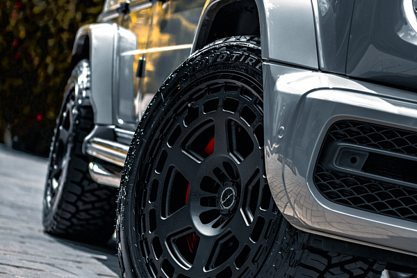 Фото дисков Brixton Forged BX01-M Черный матовый на Mercedes-Benz G-Class III
