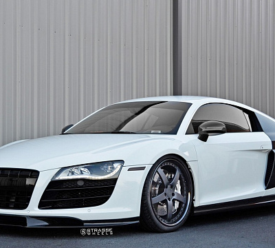 Фото дисков Strasse Wheels S5 Signature на Audi R8 (Typ 42)