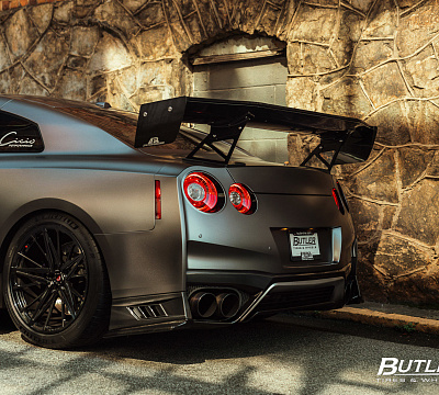 Фото дисков Vossen M-X6 на Nissan GT-R
