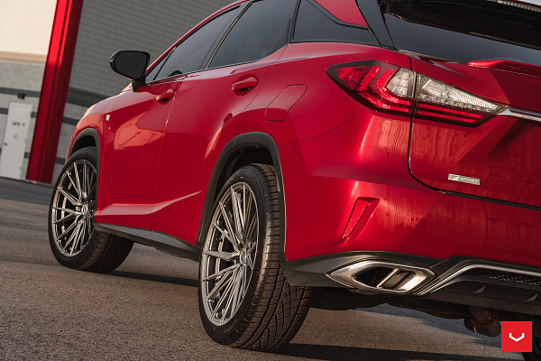 Фото дисков Vossen HF-4T Сатиновый графит на Lexus RX IV