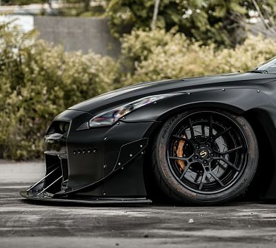 Фото дисков Savini SV80 на Nissan GT-R