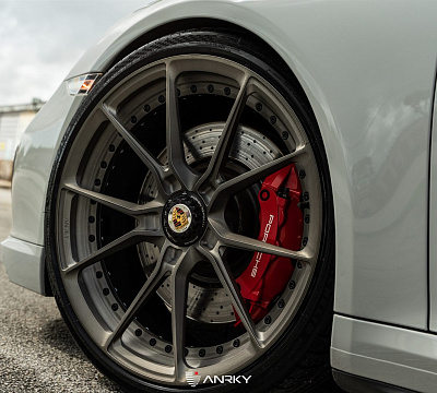 Фото дисков Anrky AN22 на Porsche 911 VII