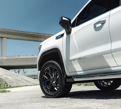 Фото дисков Vossen HF6-4 на GMC Sierra IV