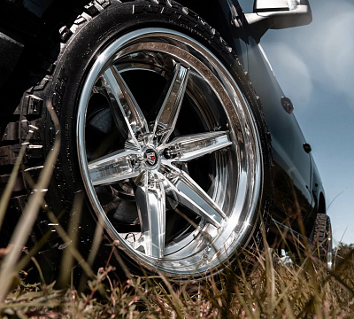 Фото дисков Anrky AN36-S на Chevrolet Silverado IV