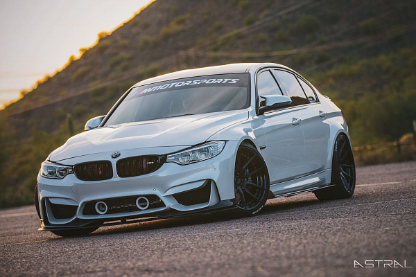 Фото дисков BC Forged HCA162 Глянцевый темный лак на BMW 3/M3 (F3x/F80)