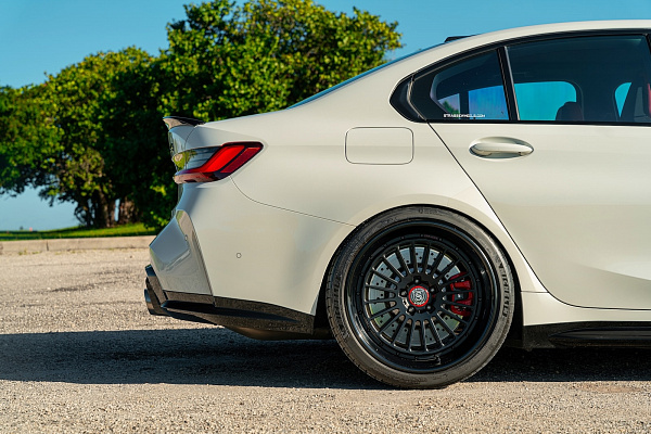 Фото дисков Strasse Wheels SV20 Track Черный сатин на BMW 3/M3 (G2x/G80)