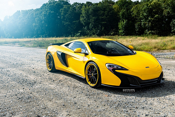 Фото дисков Strasse Wheels SV1 Deep Concave FS Другой цвет на McLaren 650S