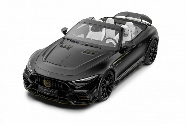 Фото дисков Mansory Y.10 Черный глянец на Mercedes-Benz SL (R232)