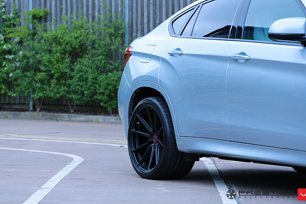 Фото дисков Vossen HF-3 Черный сатин на BMW X6/X6 M (F16/F86)