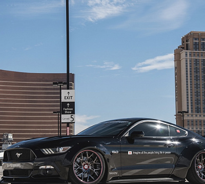 Фото дисков Savini SV72 на Ford Mustang VII