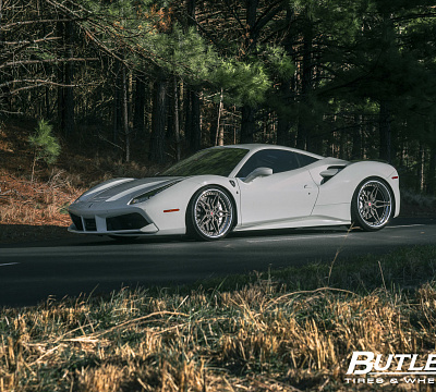 Фото дисков Vossen M-X1 (3-Piece) на Ferrari 488