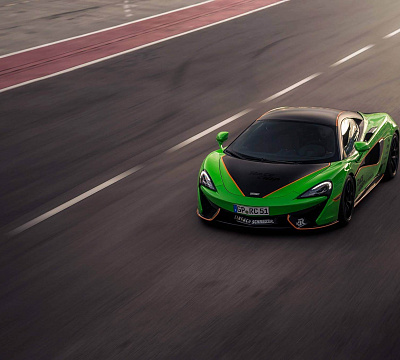 Фото дисков HRE R101 Lightweight на McLaren 570S