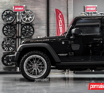Фото дисков Vossen M-X4T (3-Piece) на Jeep Wrangler III (JK)