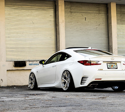 Фото дисков Vossen VFS-6 на Lexus RC