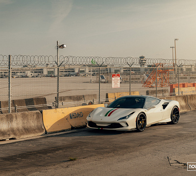 Фото дисков NOVITEC NF8 на Ferrari F8