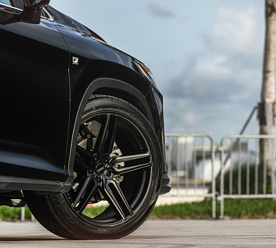 Фото дисков Vossen HF-1 на Lexus RX IV