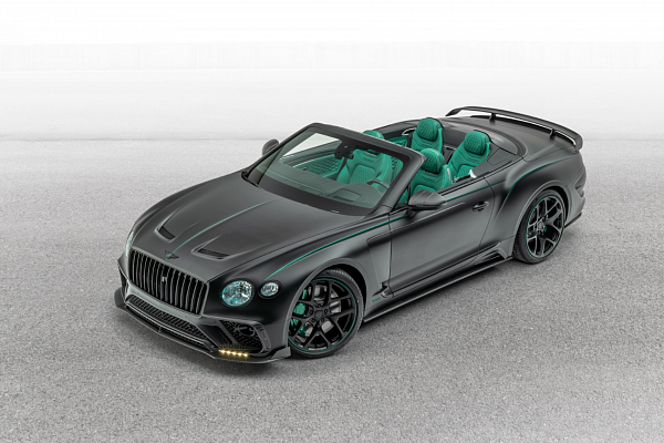 Фото дисков Mansory BY.5 Черный глянец на Bentley Continental GT III