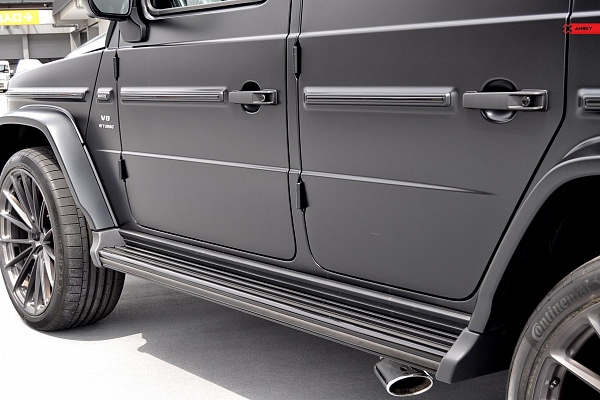 Фото дисков Anrky AN19 Черный сатин на Mercedes-Benz G-Class III
