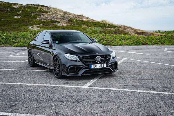 Фото дисков BRABUS Monoblock F (Platinum Edition) Черный глянец на Mercedes-Benz E-Class (W213, S213, C238)