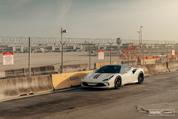 Фото дисков NOVITEC NF8 Черный глянец на Ferrari F8