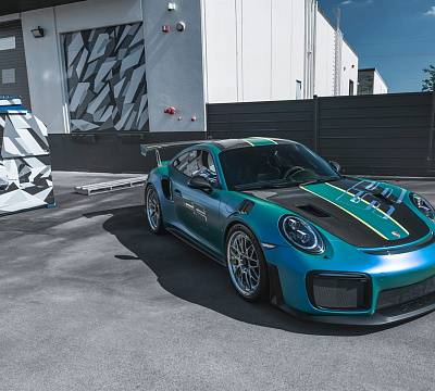 Фото дисков Anrky RS1 на Porsche 911 VII