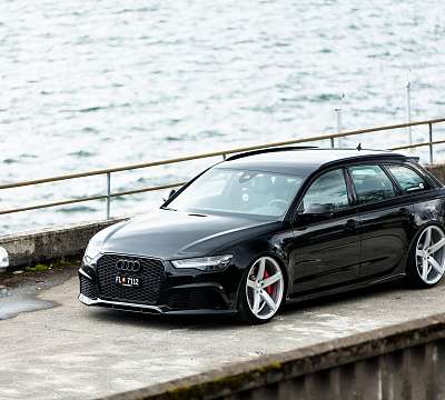 Фото дисков Vossen CV3 на Audi A/RS 6 (C7)