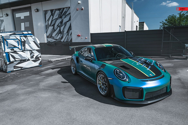 Фото дисков Anrky RS1 Полированный лак на Porsche 911 VII