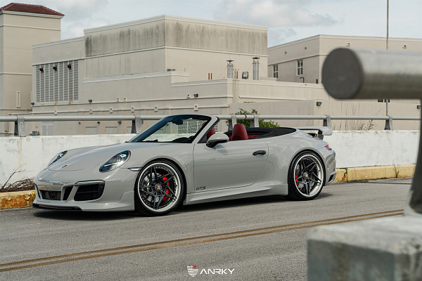 Фото дисков Anrky S3-X3 Черный сатин на Porsche 911 VII