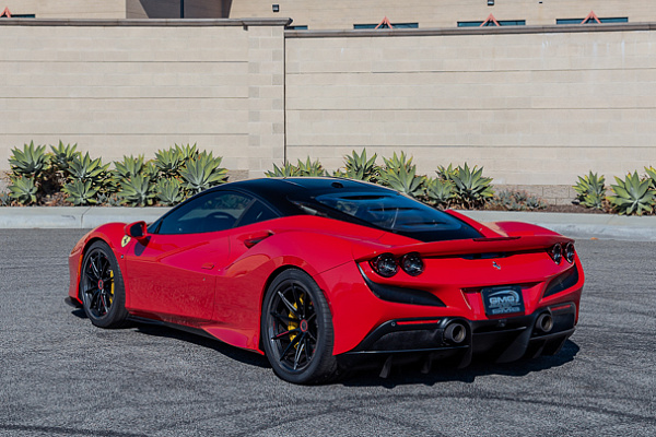 Фото дисков Brixton Forged R11-R Черный сатин на Ferrari F8
