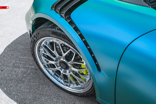 Фото дисков Anrky RS1 Полированный лак на Porsche 911 VII