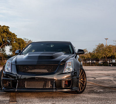 Фото дисков Vossen VFS-2 на Cadillac CTS II