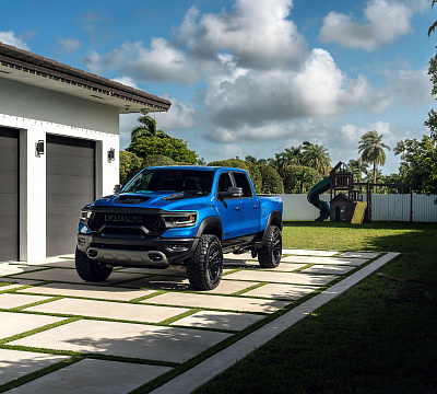 Фото дисков Vossen HF6-5 на Ram 1500 V
