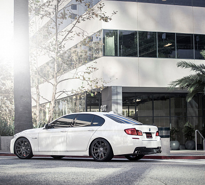Фото дисков Vossen CV4 на BMW 5/M5 (F10)