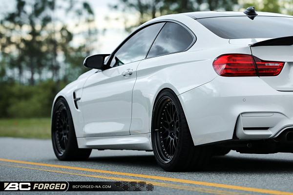 Фото дисков BC Forged LE81 // MLE81 Черный матовый на BMW 4/M4 (F32/F82)