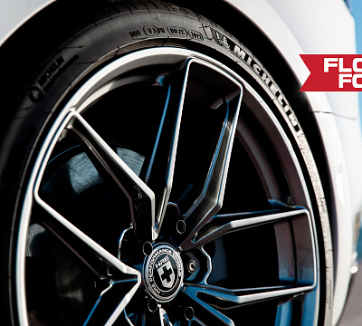 Фото дисков HRE FF21 на Tesla Model 3