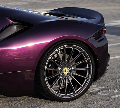 Фото дисков HRE P103SC на Ferrari SF90
