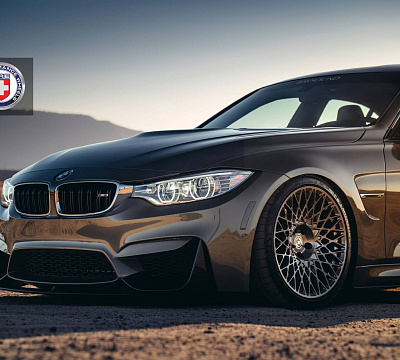Фото дисков HRE 501M на BMW 3/M3 (F3x/F80)