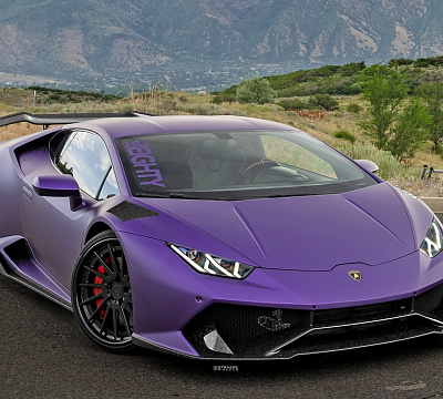 Фото дисков Strasse Wheels SV15T Deep Concave FS на Lamborghini Huracan