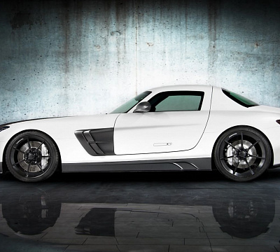 Фото дисков Mansory FS.7 на Mercedes-Benz SLS AMG