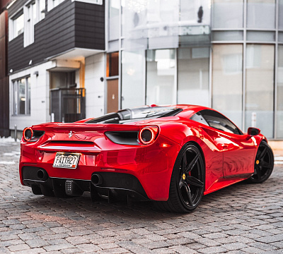 Фото дисков Brixton Forged PF4 на Ferrari 488