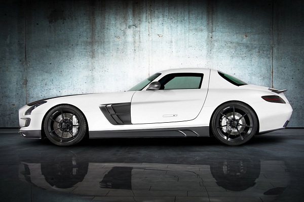 Фото дисков Mansory FS.7 Черный сатин на Mercedes-Benz SLS AMG