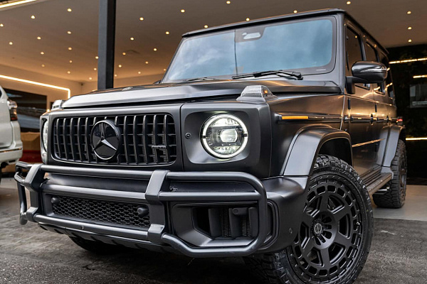 Фото дисков Brixton Forged BX01-M Черный матовый на Mercedes-Benz G-Class III