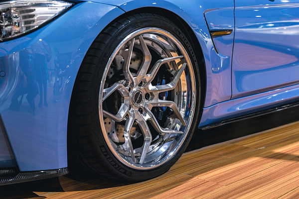Фото дисков Brixton Forged PF9 Глянцевый лак на BMW 3/M3 (F3x/F80)