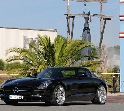 Фото дисков BRABUS Monoblock F (Platinum Edition) на Mercedes-Benz SLS AMG