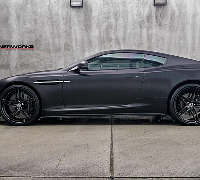 Фото дисков HRE P107 на Aston Martin Vanquish 2
