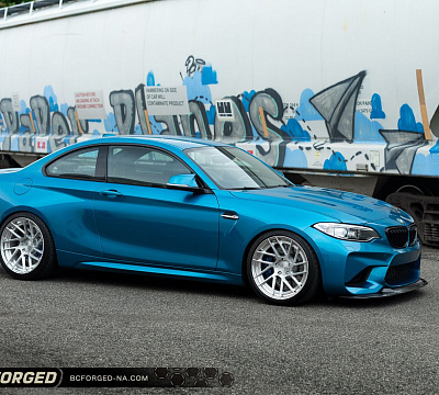 Фото дисков BC Forged HCA214 на BMW 2/M2 (F22/F87)