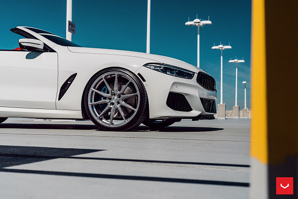 Фото дисков Vossen HF-3 Полированный лак на BMW 8/M8