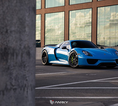 Фото дисков Anrky AN38 на Porsche 918 Spyder